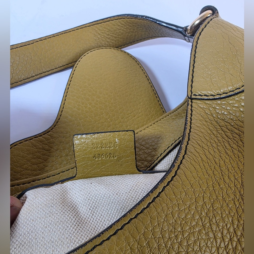 Gucci Emily Leather Bag in Green - Picture 6 of 8